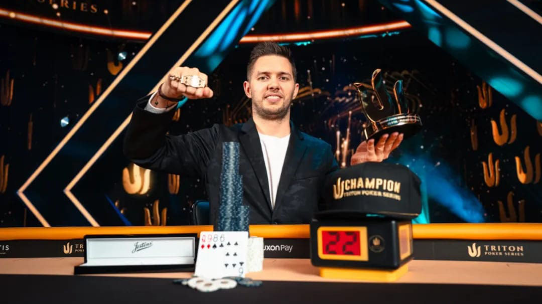 Matthias Eibinger撲（pū）克牌手（shǒu） WSOP天堂島奪得第（dì）5個Triton冠軍